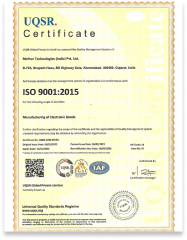 QMS ISO Certificate