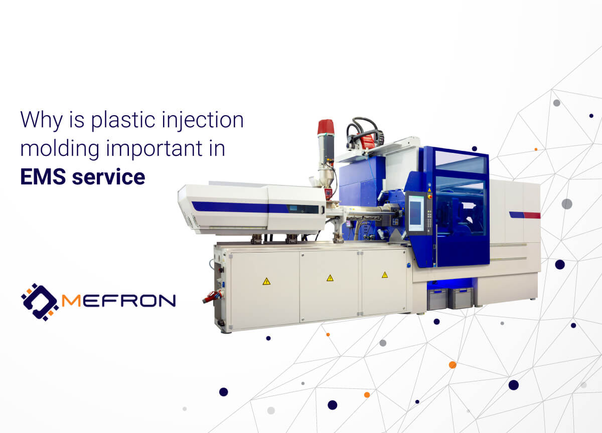 Why is plastic injection molding important in EMS service?