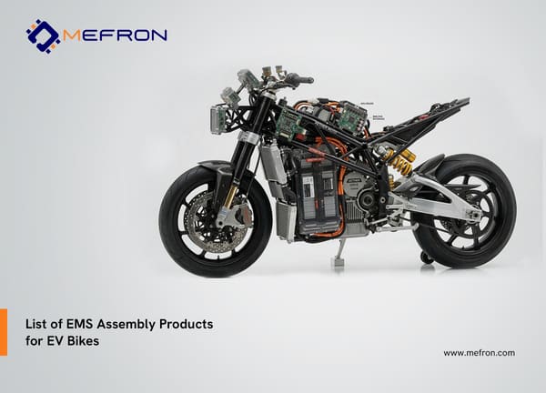 10+ EMS Products for EV Bikes