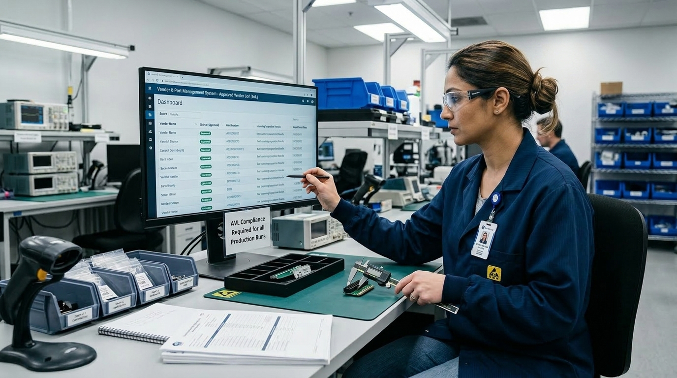 Vendor & Part Management